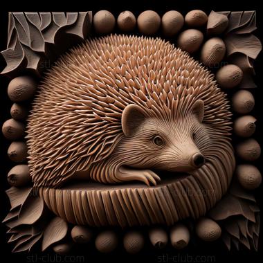 3D model st hedgehog (STL)